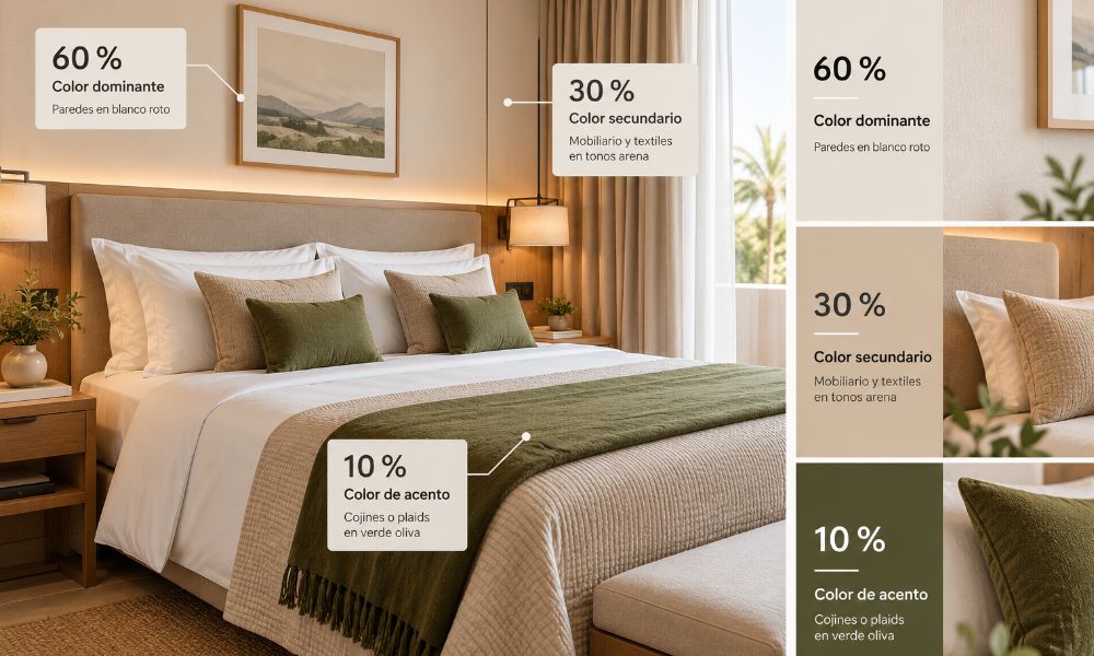 ejemplo de identidad de hotel para decoracion habitaciones de hotel