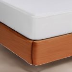 Protector de colchón de rizo y PU